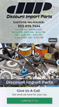 Mobile Screenshot of discountimportparts.com